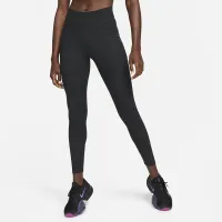 Nike One Icon Clash жіноча Mid-Rise 7/8 Printed лосіни колір чорний