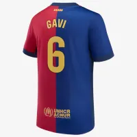Gavi Barcelona 2024/25 Stadium Home Bid детские Nike Dri-FIT Soccer Jersey синий