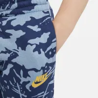 Nike Toddler Club Camo Fleece Pants синий