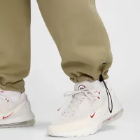Nike Tech мужские Fleece Open-Hem Pants цвет коричневый