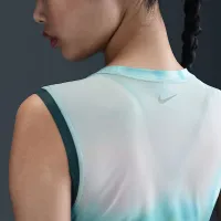 Nike женская Artist Collection Dri-FIT Printed Tank Top синий