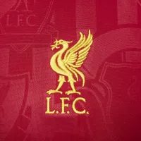 Liverpool FC Academy Pro чоловічі Nike Dri-FIT Soccer Pre-Match Short-Sleeve Top колір червоний