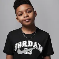 Nike Jordan Big детские Flight MVP 23 футболка цвет черный