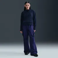 Nike Sportswear Phoenix Cozy Букле жіноча Loose Knit Толстовка з капюшоном блакитний
