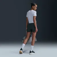 Nike One Classic Twist жіноча Dri-FIT Short-Sleeve Top колір білий