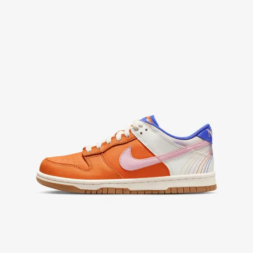 Nike Dunk Low SE Big детские Кроссовки Orange