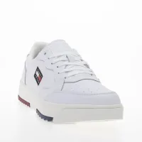 Кроссовки Tommy Jeans Essential Retro Leather Half Cleat EM0EM00899-YBR - Белые