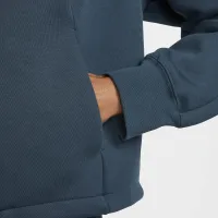 Nike Sportswear Tech Fleece женская оверсайз Толстовка с капюшоном синий