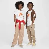 Nike Sportswear Big дитячі футболка колір білий