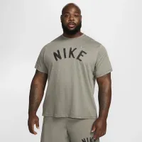 Nike Primary Swoosh чоловічі Dri-FIT Short-Sleeve Versatile Top колір сірий