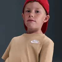 Nike Sportswear Little детские футболка цвет коричневый