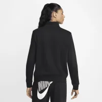 Nike Sportswear Club Fleece женская 1/2-Zip свитшот цвет черный