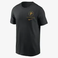 Nike City Connect (MLB Pittsburgh Pirates) мужские футболка цвет черный