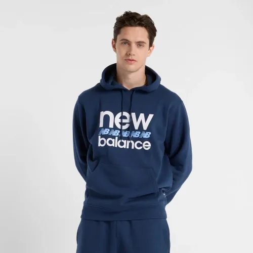 Кофта/футболка New Balance MT51941NNY - Синя