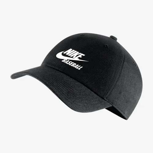 Nike Baseball Campus Cap колір чорний