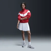 Nike Windrunner жіноча Loose UV Woven Full-Zip Куртка колір червоний