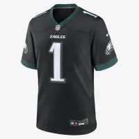 Jalen Hurts Philadelphia Eagles чоловічі Nike NFL Game Jersey колір чорний