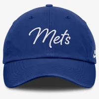 New York Mets Cooperstown Script жіноча Nike MLB Adjustable Hat блакитний