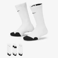Nike Elite детские баскетбольные Crew носки (3 пары) цвет белый