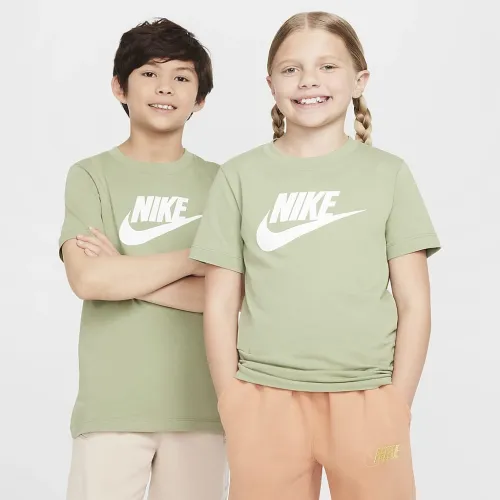 Nike Sportswear Big детские футболка цвет зеленый