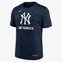 New York Yankees Authentic Collection Velocity мужские Nike Dri-FIT MLB футболка синий