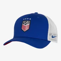 USWNT Classic99 Nike Soccer Trucker Cap блакитний