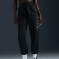 Nike Sportswear Phoenix Fleece женская С высокой Талией оверсайз Sweatpants цвет черный