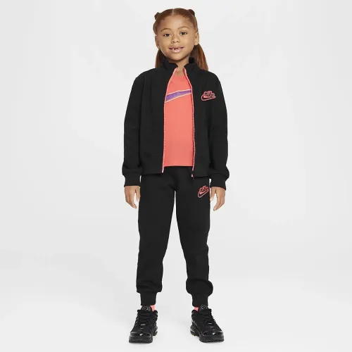 Nike New Impressions Little дитячі Tracksuit колір чорний