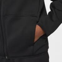 Nike Big детские Therma-FIT Winterized тренировочные Толстовка с капюшоном цвет черный