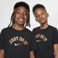 Nike Sportswear Big детские футболка цвет черный