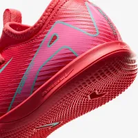 Nike Jr. Mercurial Vapor 16 Academy Little/Big детские IC Low-Top Soccer Кроссовки цвет красный