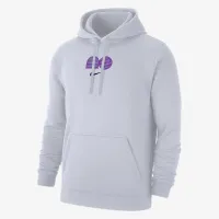 Nike Naomi Osaka мужские Club Fleece Pullover Tennis Толстовка с капюшоном цвет белый