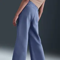 Nike Sportswear Club Fleece Girls' Wide-Leg Pants блакитний