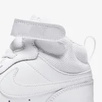 Nike Court Borough Mid 2 Little дитячі Кросівки колір білий