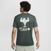 Nike чоловічі Dri-FIT Fitness футболка колір зелений