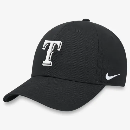 Texas Rangers Club мужские Nike MLB Adjustable Hat цвет черный