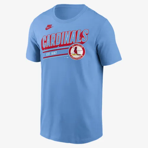 St. Louis Cardinals Cooperstown Retro чоловічі Nike MLB футболка блакитний