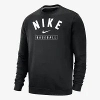 Nike Baseball чоловічі Crew-Neck світшот колір чорний