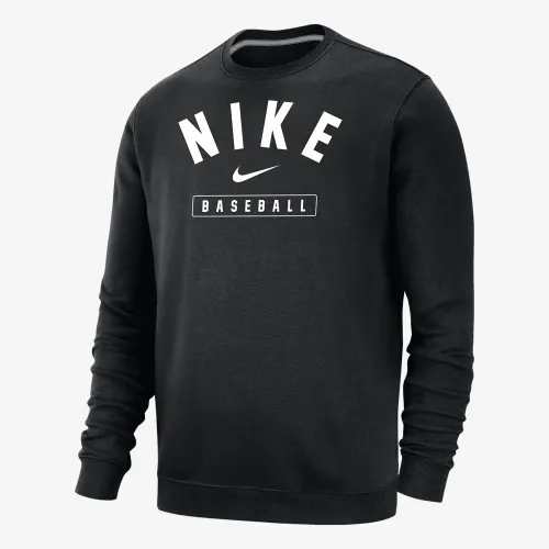 Nike Baseball чоловічі Crew-Neck світшот колір чорний