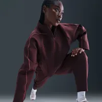 Nike Universa жіноча Dri-FIT 1/4-Zip Top колір червоний