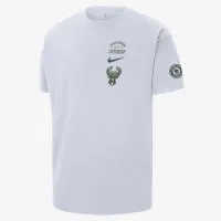 Milwaukee Bucks Courtside мужские Nike NBA футболка цвет белый