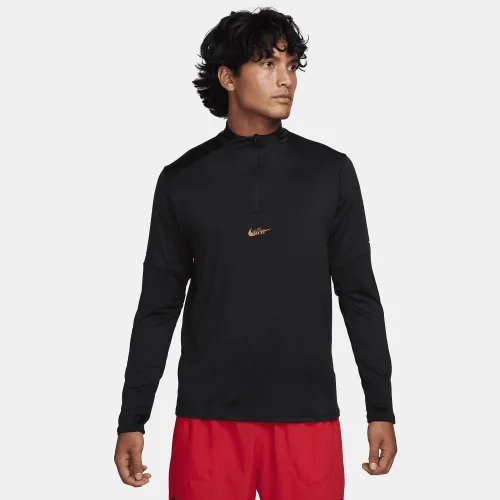 Nike Element чоловічі Dri-FIT 1/4-Zip Running Top колір чорний