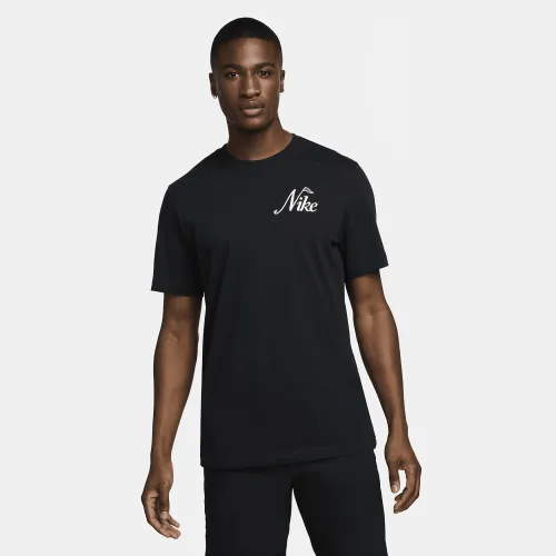 Nike чоловічі для гольфу футболка колір чорний