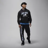 Nike Jordan Sport Crossover мужские Dri-FIT Pullover Толстовка с капюшоном цвет черный