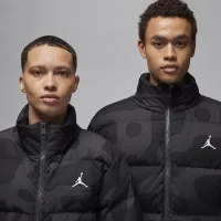 Nike Jordan Flight Heritage Down Куртка колір чорний