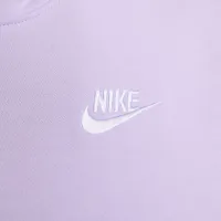 Nike Sportswear Club Fleece женская Pullover Толстовка с капюшоном цвет фиолетовый