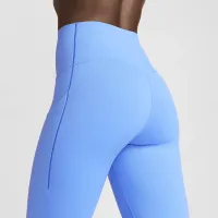 Nike Universa жіноча Medium-Support З високою талією 7/8 лосіни з кишенямиблакитний