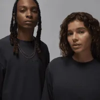 Nike Jordan Wordmark чоловічі Long-Sleeve футболка колір чорний