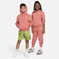 Nike Sportswear Club Fleece Big дитячі Pullover Толстовка з капюшоном колір червоний