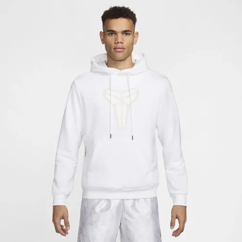 Kobe чоловічі Nike Dri-FIT Pullover баскетбольні Толстовка з капюшоном колір білий